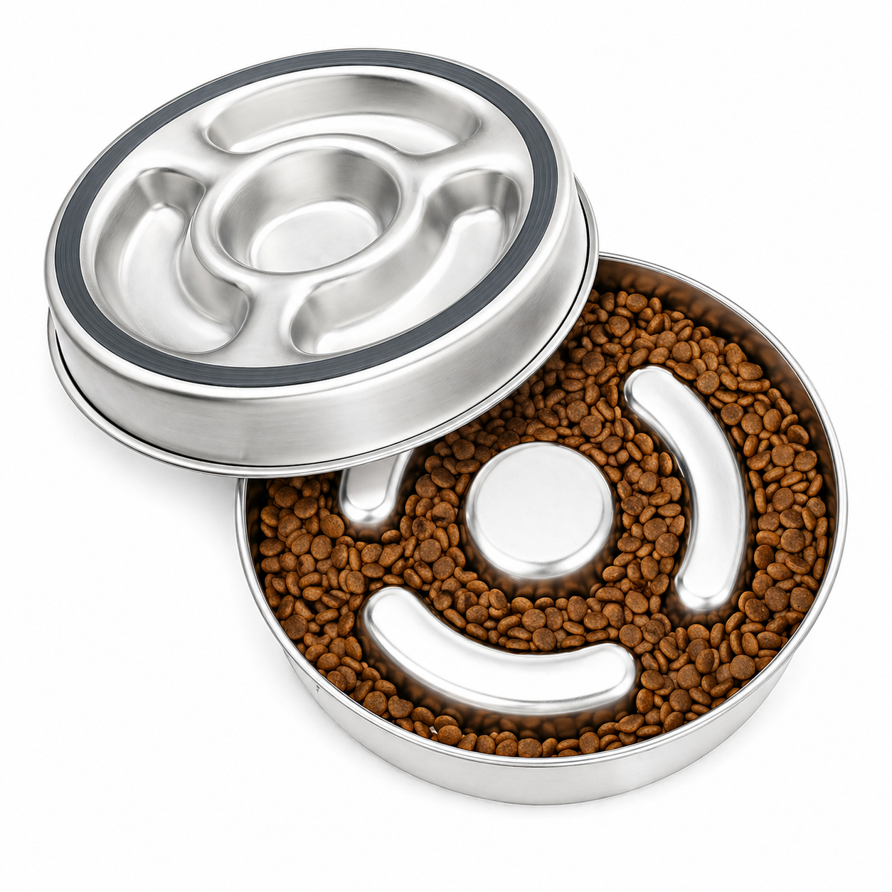 FURRA™ Slow Feeder Bowl - Stainless Steel